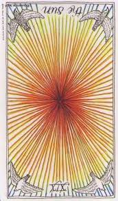 The Wild Unknown tarot deck - The sun tarot card.